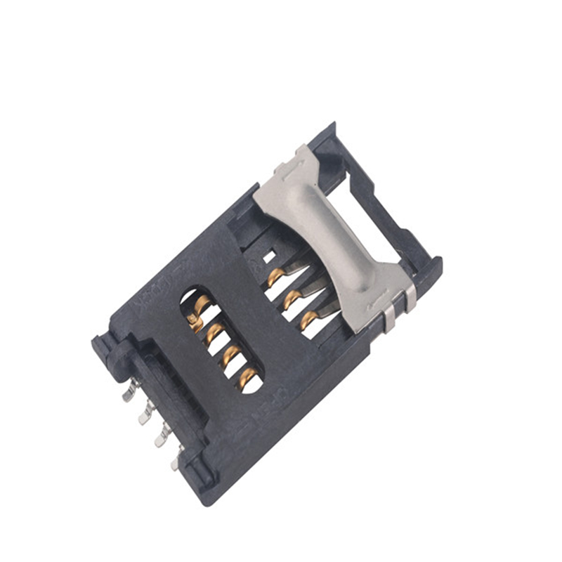 SI84C-03202 SIM CARD Open type 6pin/8pin H=2.5 Used for SET